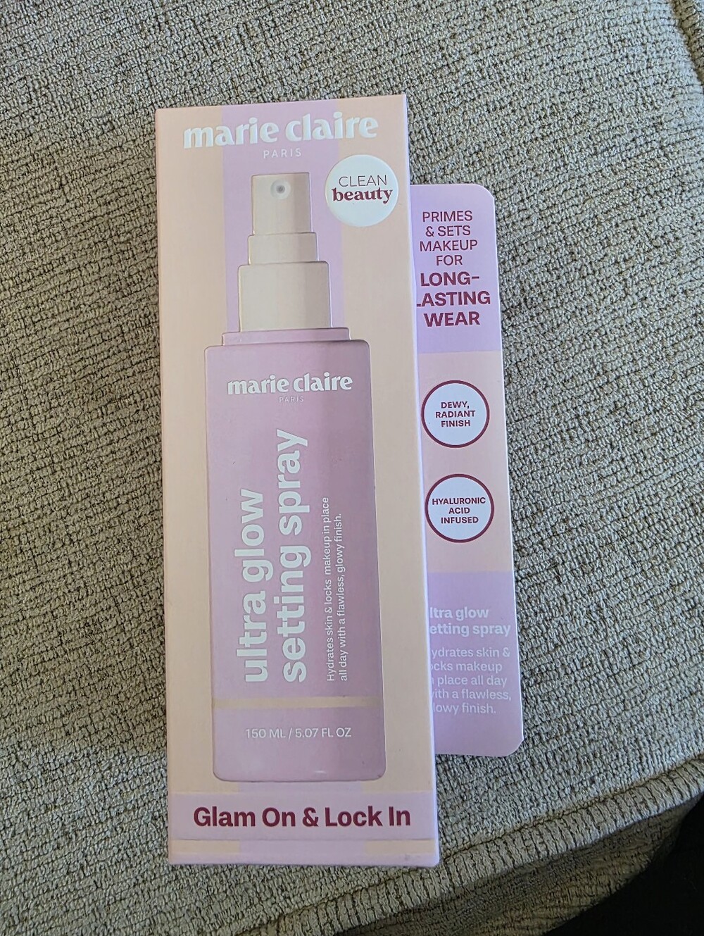 NEW Marie Claire Ultra Glow Setting Spray